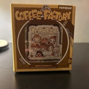 POP MART Pop Bean Coffee Factory Series Perforated Handbag (NIB)